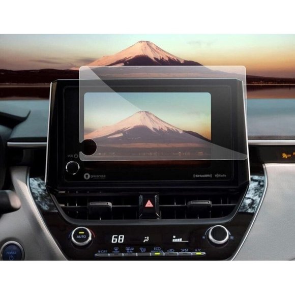 8'' Center Touch Screen Protector Tempered Glass For Toyota Corolla 2023-2024 - Picture 1 of 4